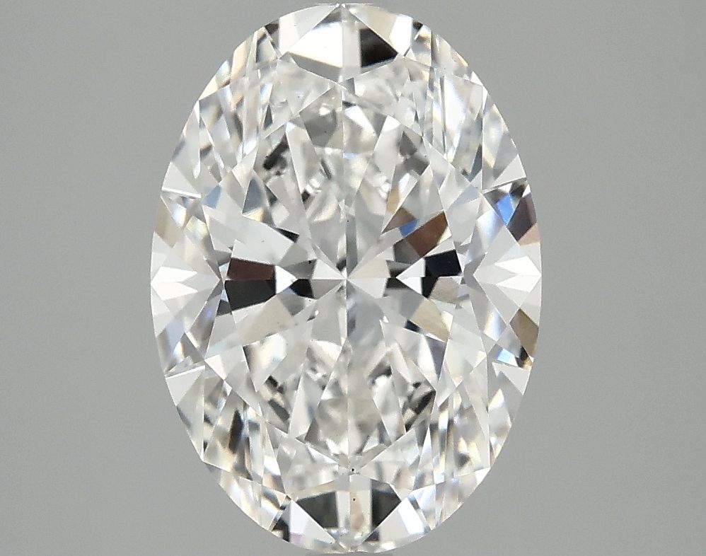 3.10 ct. oval Lab Grown Diamond front image