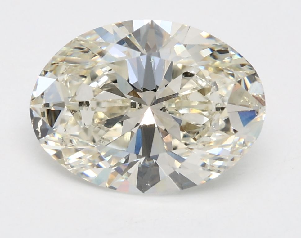 2.02 ct. oval Lab Grown Diamond front image