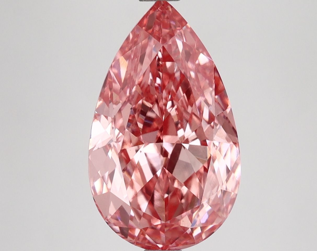 3.87 ct. pear Lab Grown Diamond front image