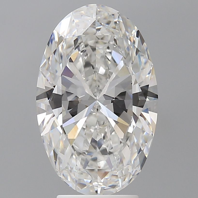 4.10 ct. oval Lab Grown Diamond front image