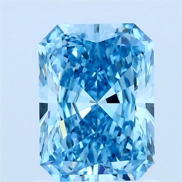 1.25 CT Fancy Vivid Blue RADIANT