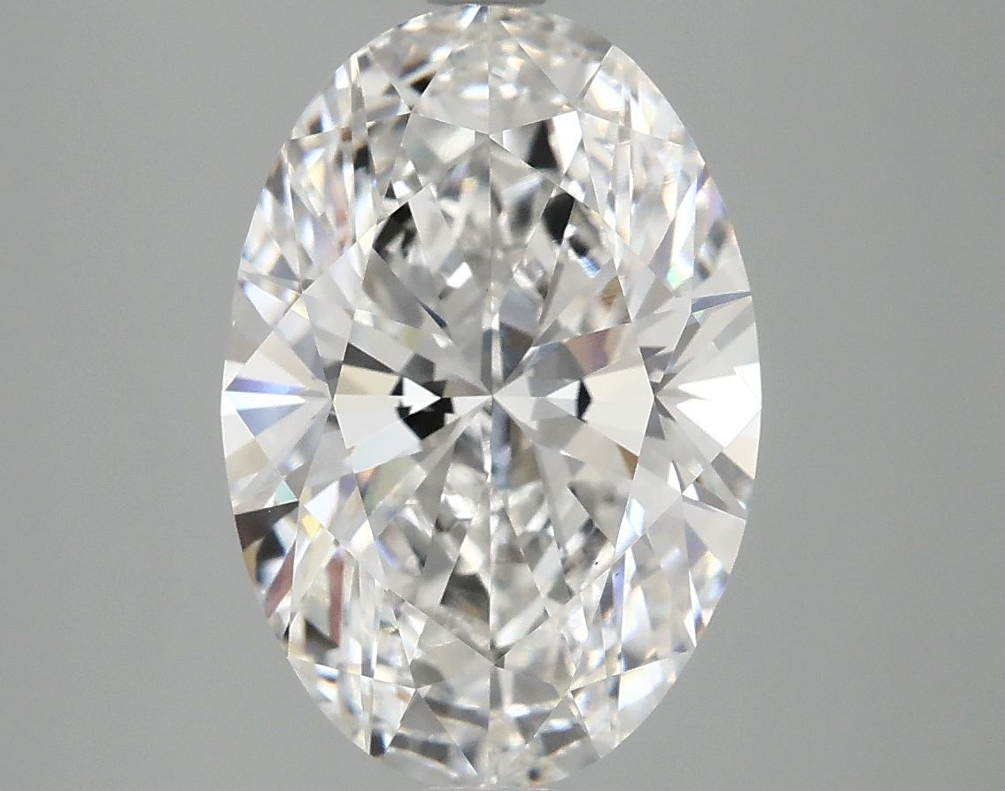 4.33 ct. oval Lab Grown Diamond front image