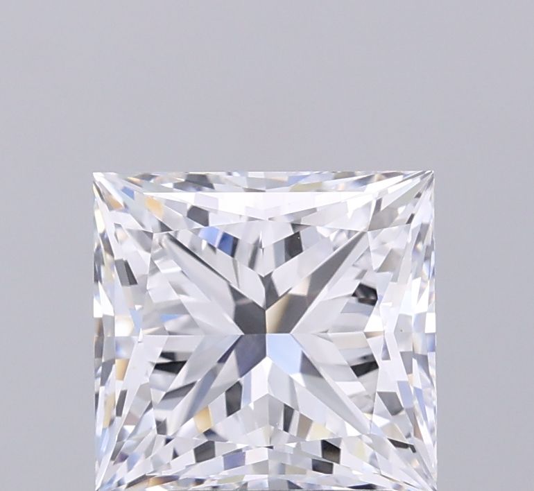 3.04 ct. princess Lab Grown Diamond front image