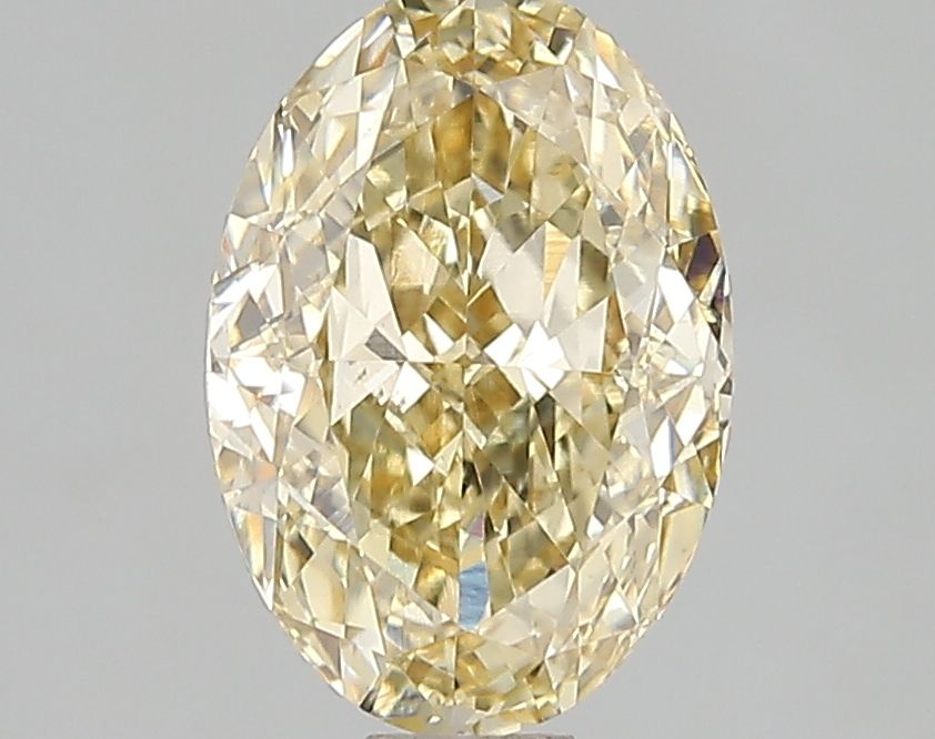 2.08 ct. oval Lab Grown Diamond front image