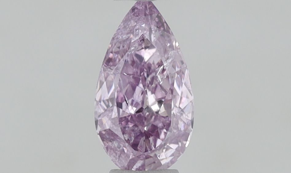 Diament 0.24 ct Fancy Intense Pink Purple/I2
