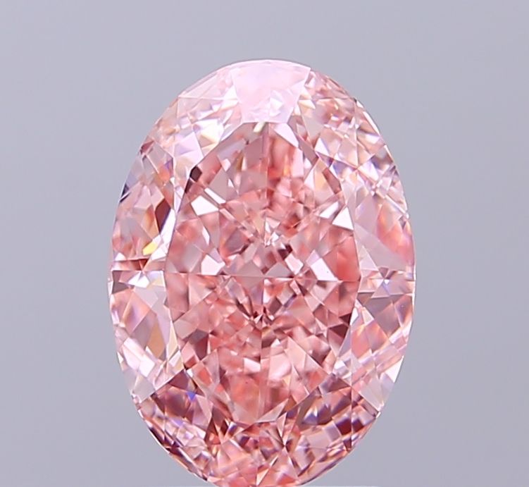 3.03 ct. oval Lab Grown Diamond front image