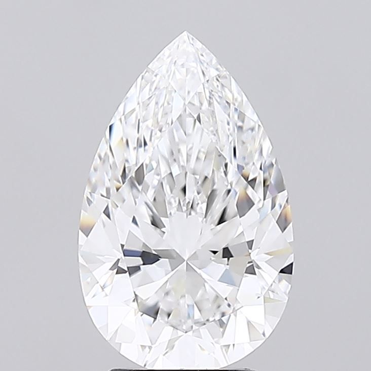 3.02 ct. pear Lab Grown Diamond front image
