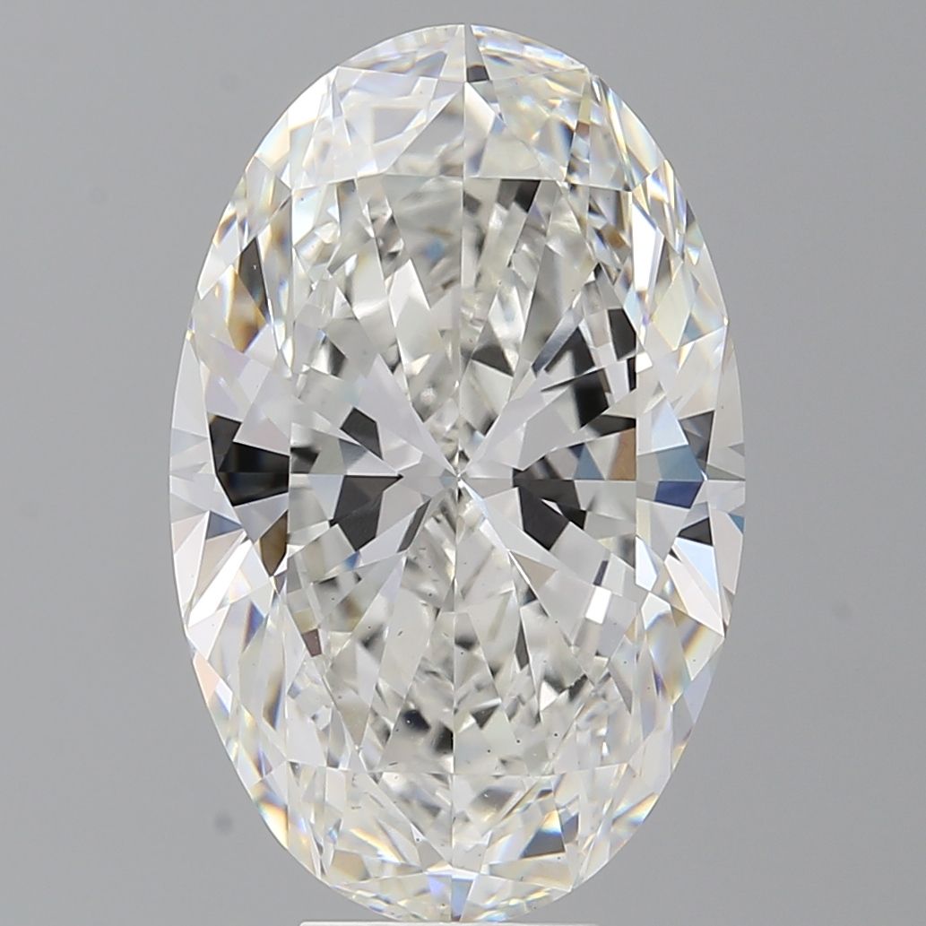 9.03 ct. oval Lab Grown Diamond front image