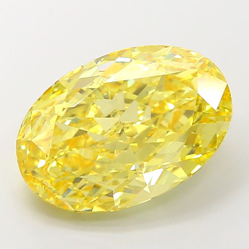 6.52 ct. oval Lab Grown Diamond front image