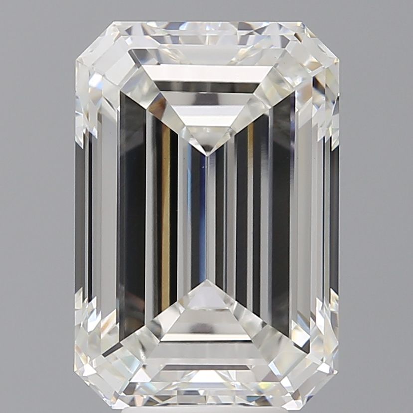 8.05 ct. emerald Lab Grown Diamond front image