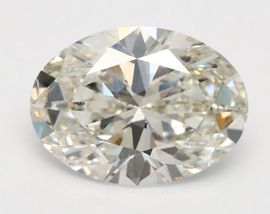 2.01 ct. oval Lab Grown Diamond front image