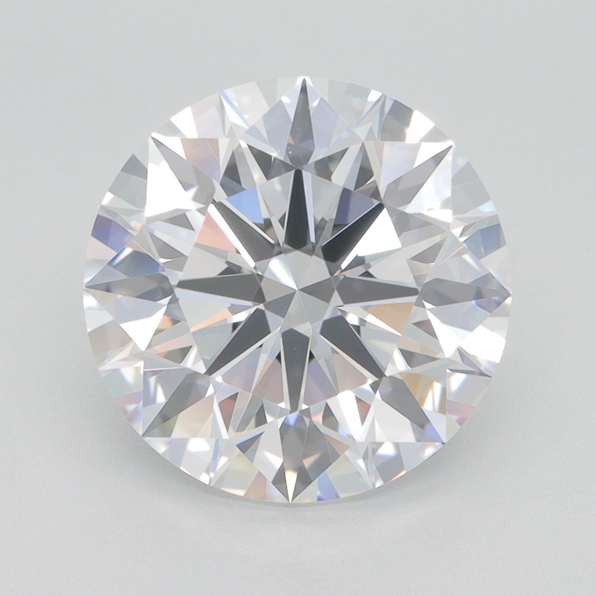 5.33 ct. round Lab Grown Diamond front image