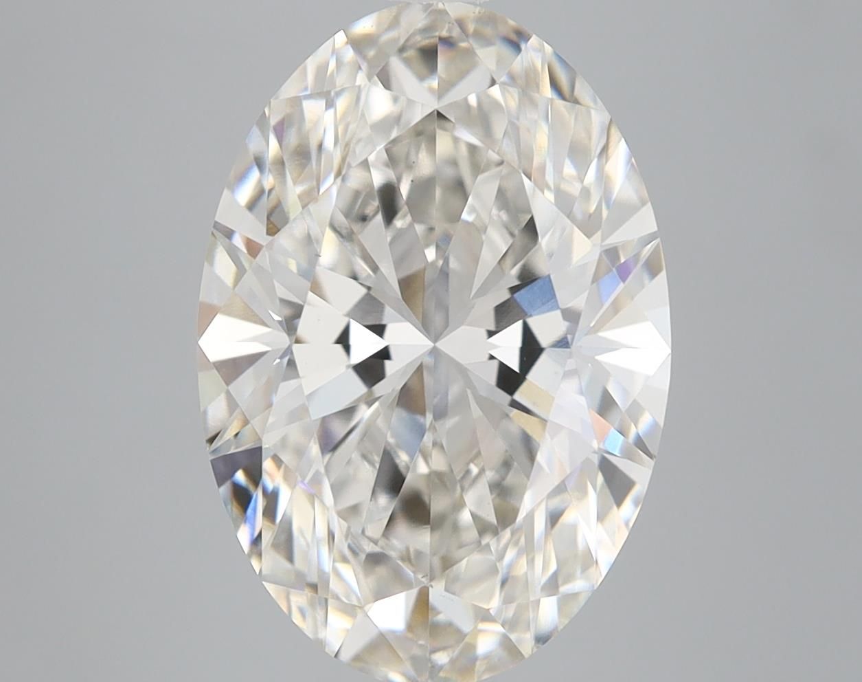 5.01 ct. oval Lab Grown Diamond front image