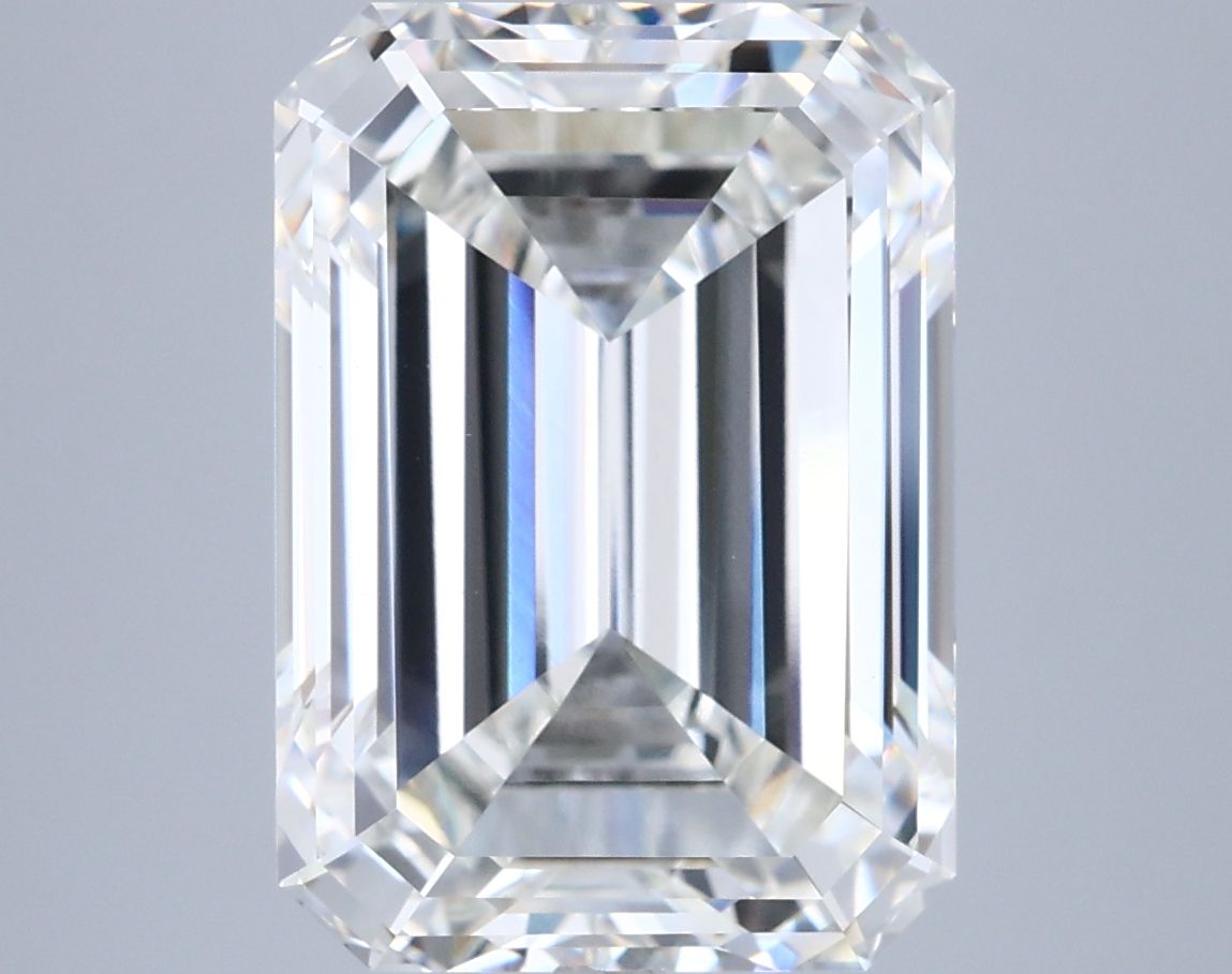 8.03 ct. emerald Lab Grown Diamond front image