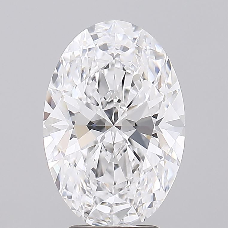 4.04 ct. oval Lab Grown Diamond front image