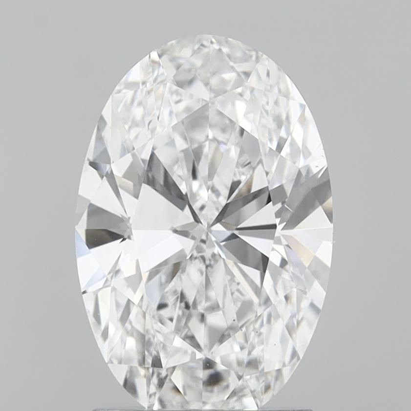 1.99 ct. oval Lab Grown Diamond front image