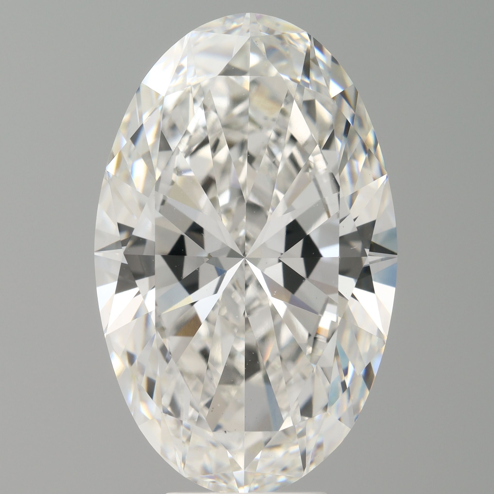 8.02 ct. oval Lab Grown Diamond front image
