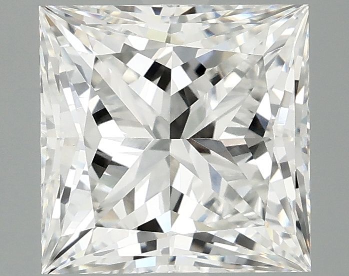 3.09 ct. princess Lab Grown Diamond front image