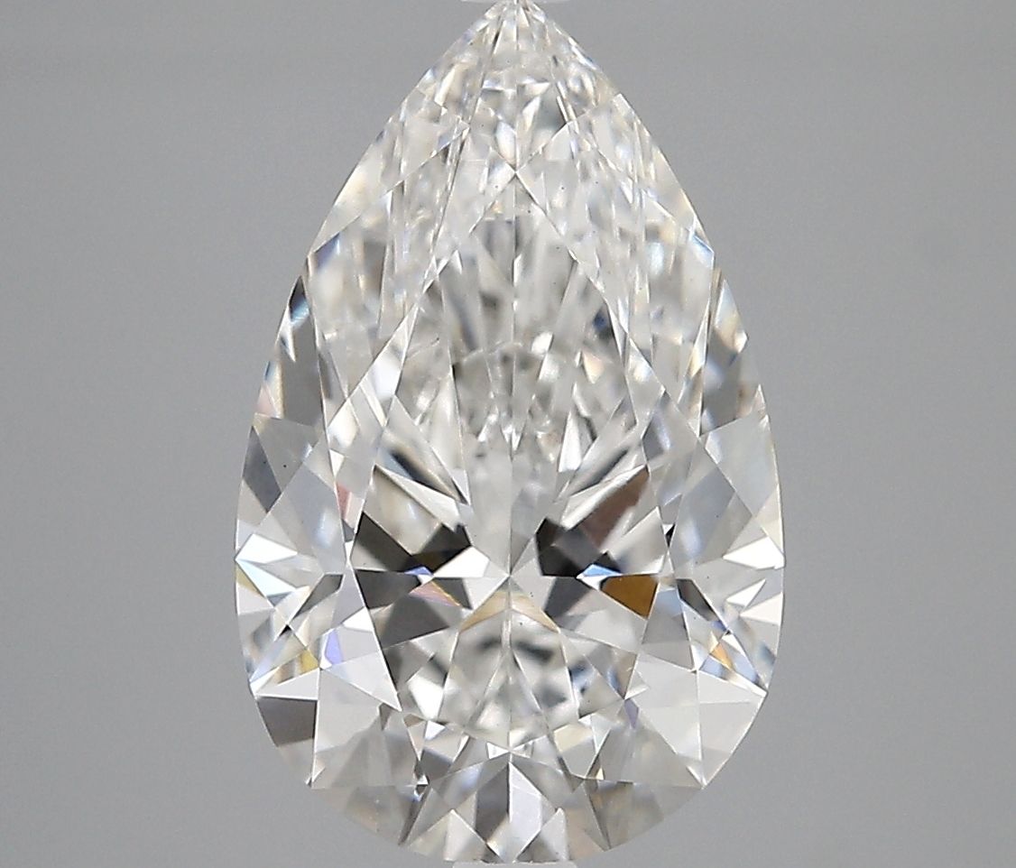 4.04 ct. pear Lab Grown Diamond front image