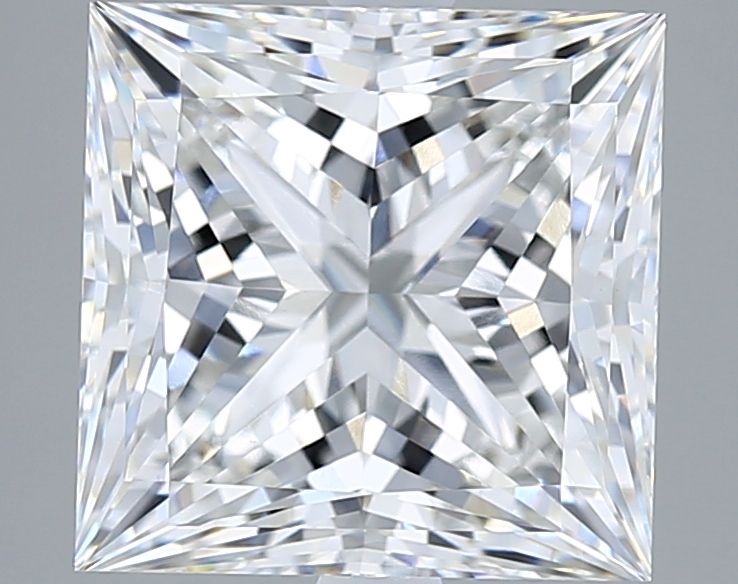 5.10 ct. princess Lab Grown Diamond front image