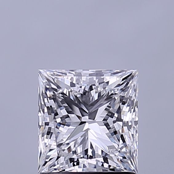1.29 ct lab-grown Princess Diamond