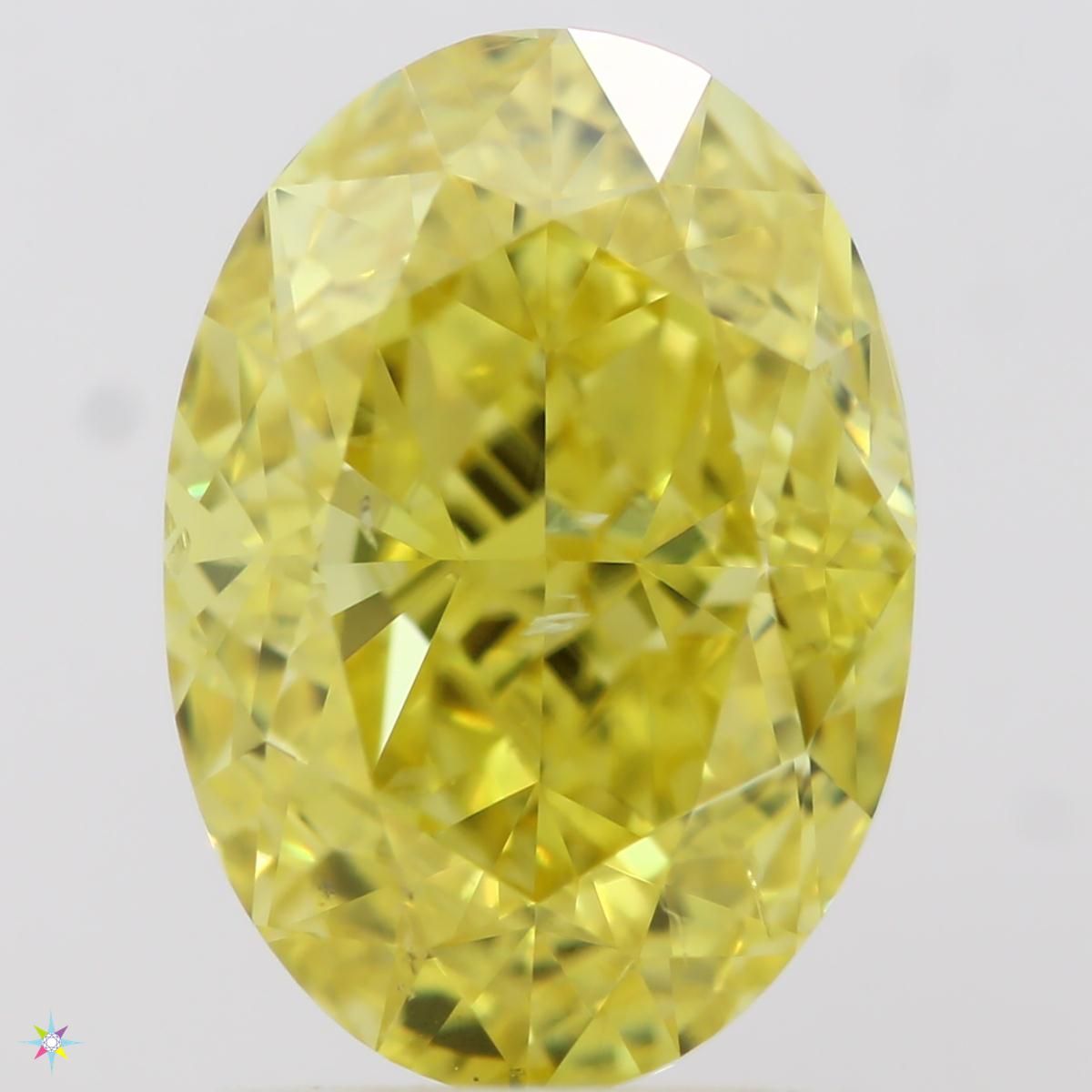 Diament 2.05 ct Fancy Vivid Yellow/SI1