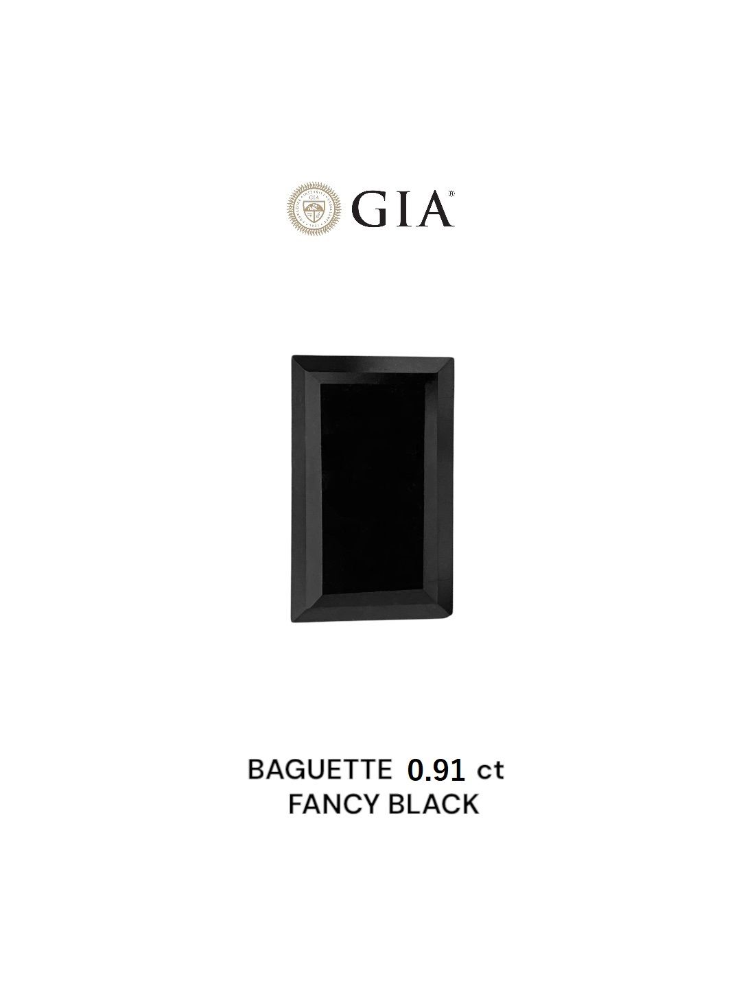 0.91 ct Baguette Diamond
