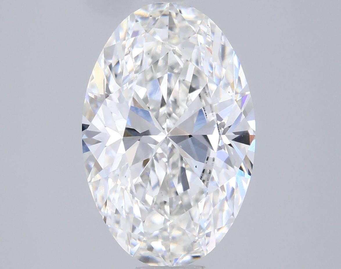 2.71 ct. oval Lab Grown Diamond front image
