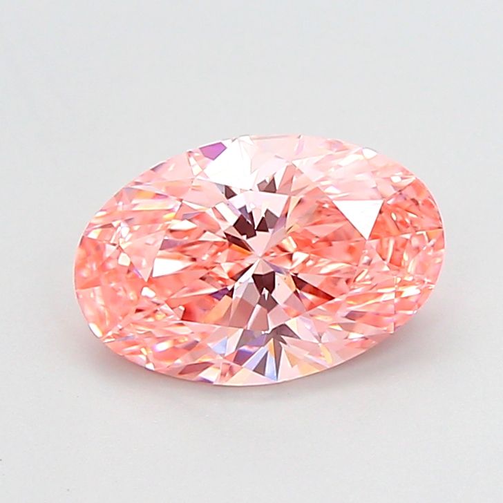 2.01 ct. oval Lab Grown Diamond front image