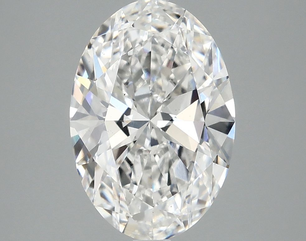 2.89 ct. oval Lab Grown Diamond front image