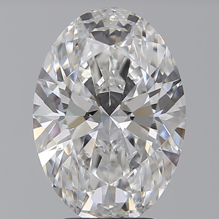 4.05 ct. oval Lab Grown Diamond front image
