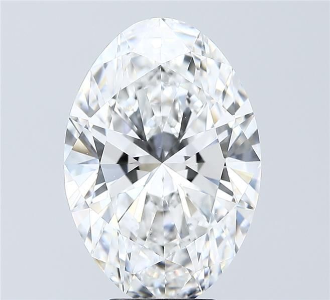 5.00 ct. oval Lab Grown Diamond front image