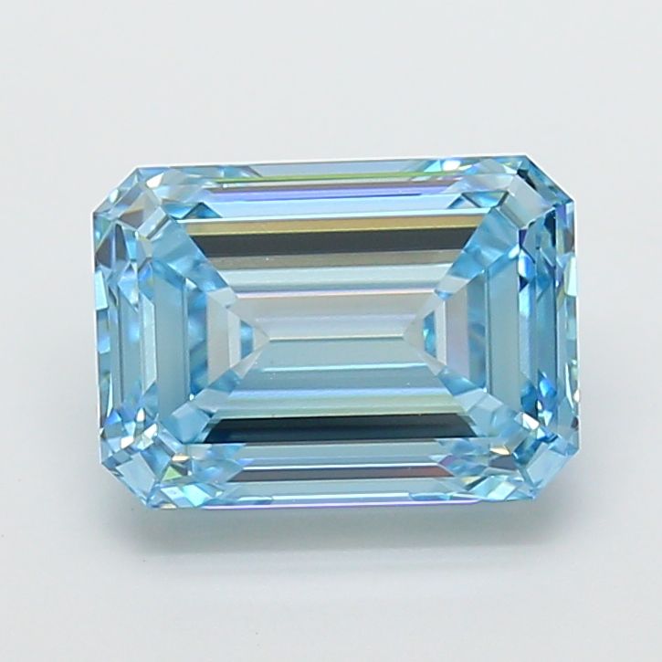 6.03 ct. emerald Lab Grown Diamond front image