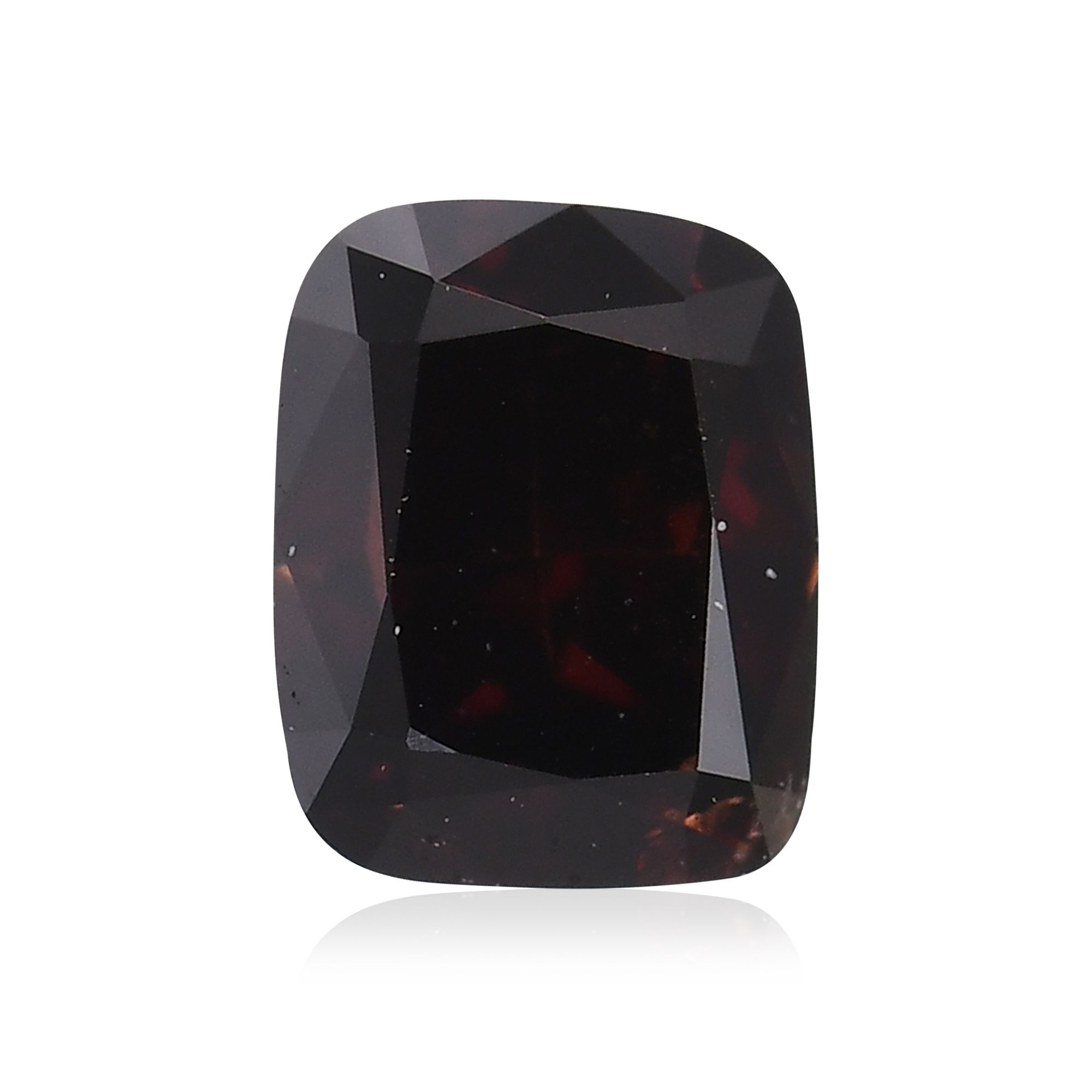 Diament 0.34 ct Fancy Dark Orangey Brown/