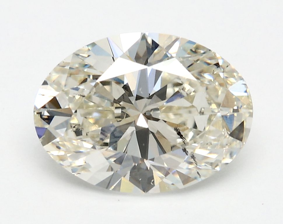 2.01 ct. oval Lab Grown Diamond front image