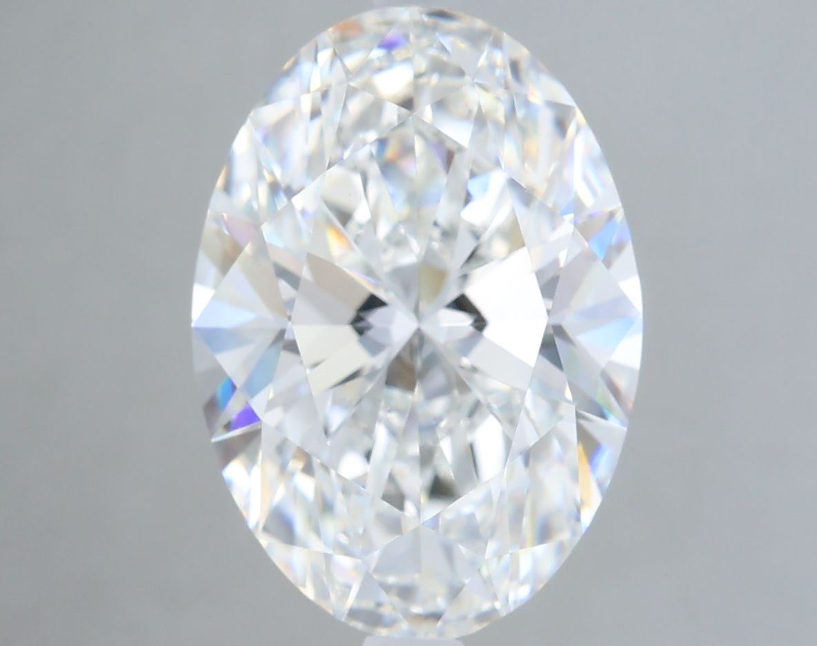 5.08 ct. oval Lab Grown Diamond front image