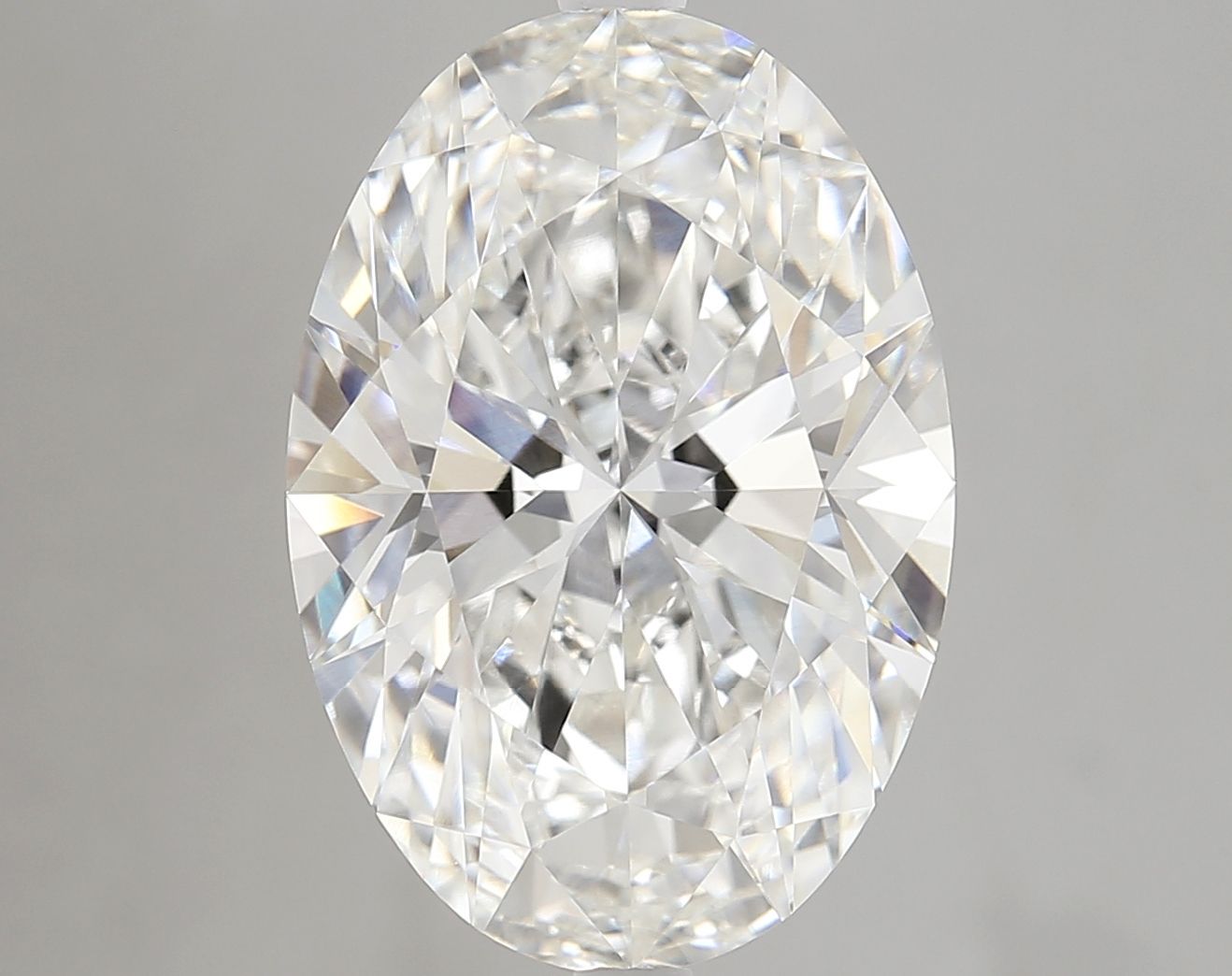 7.01 ct. oval Lab Grown Diamond front image