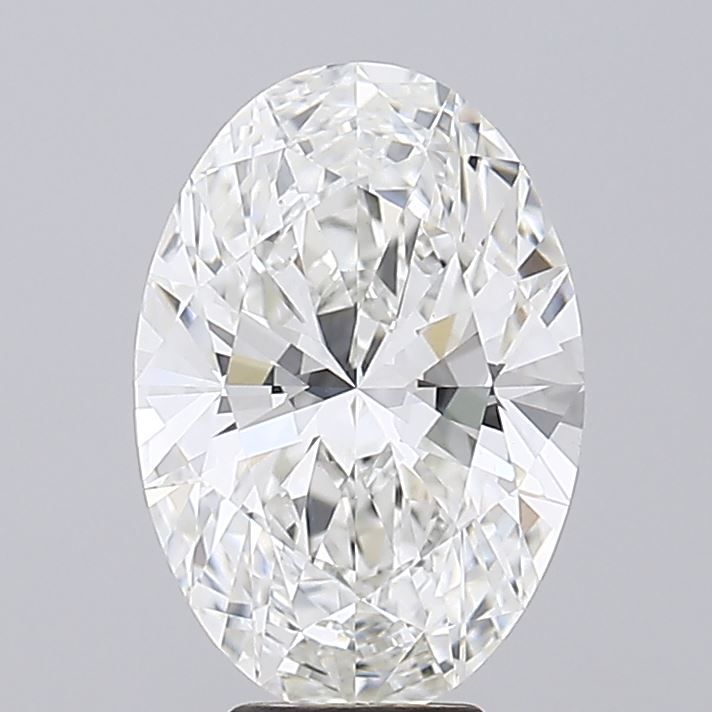 5.02 ct. oval Lab Grown Diamond front image