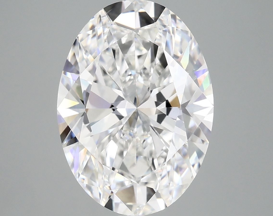 5.05 ct. oval Lab Grown Diamond front image