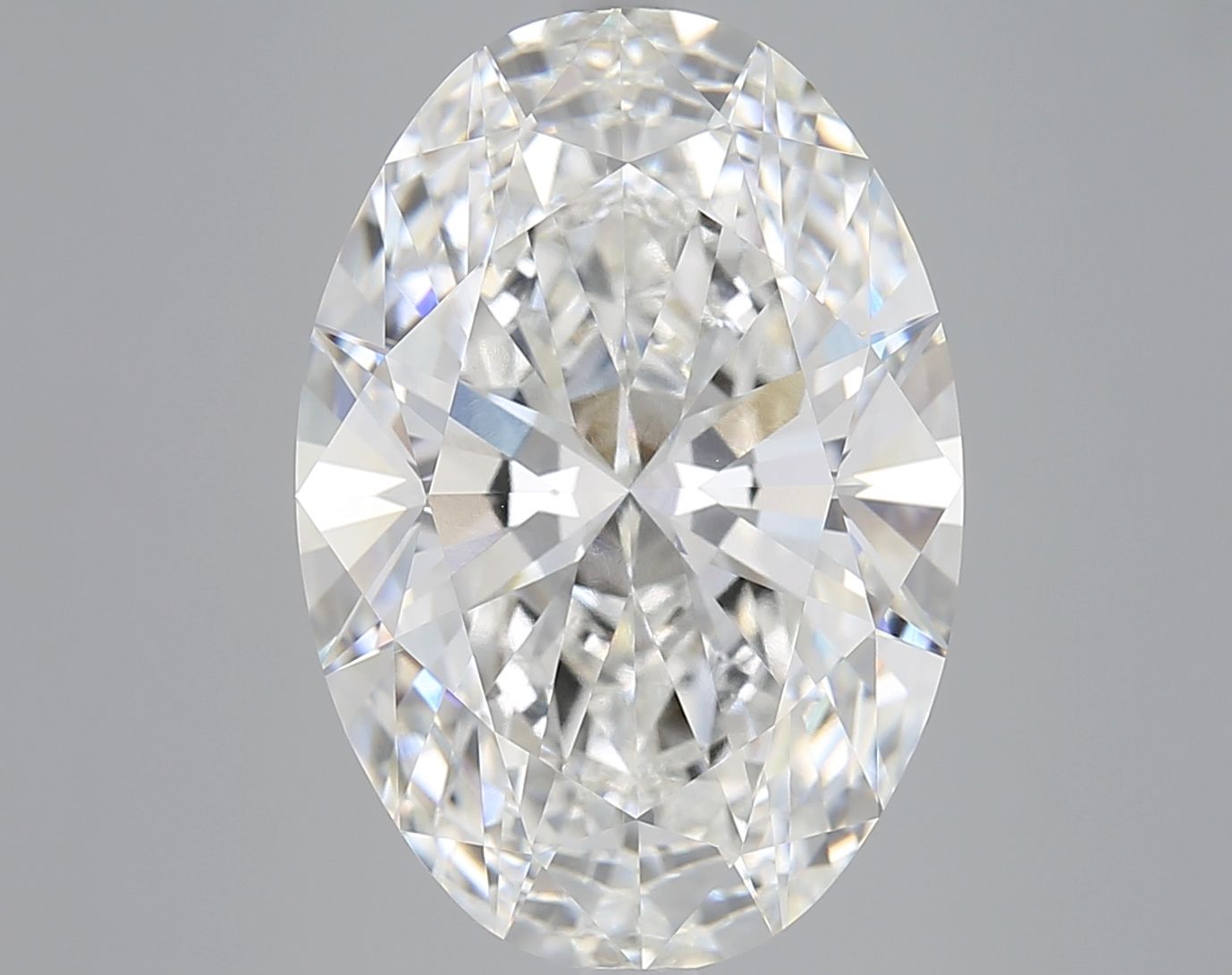9.13 ct. oval Lab Grown Diamond front image