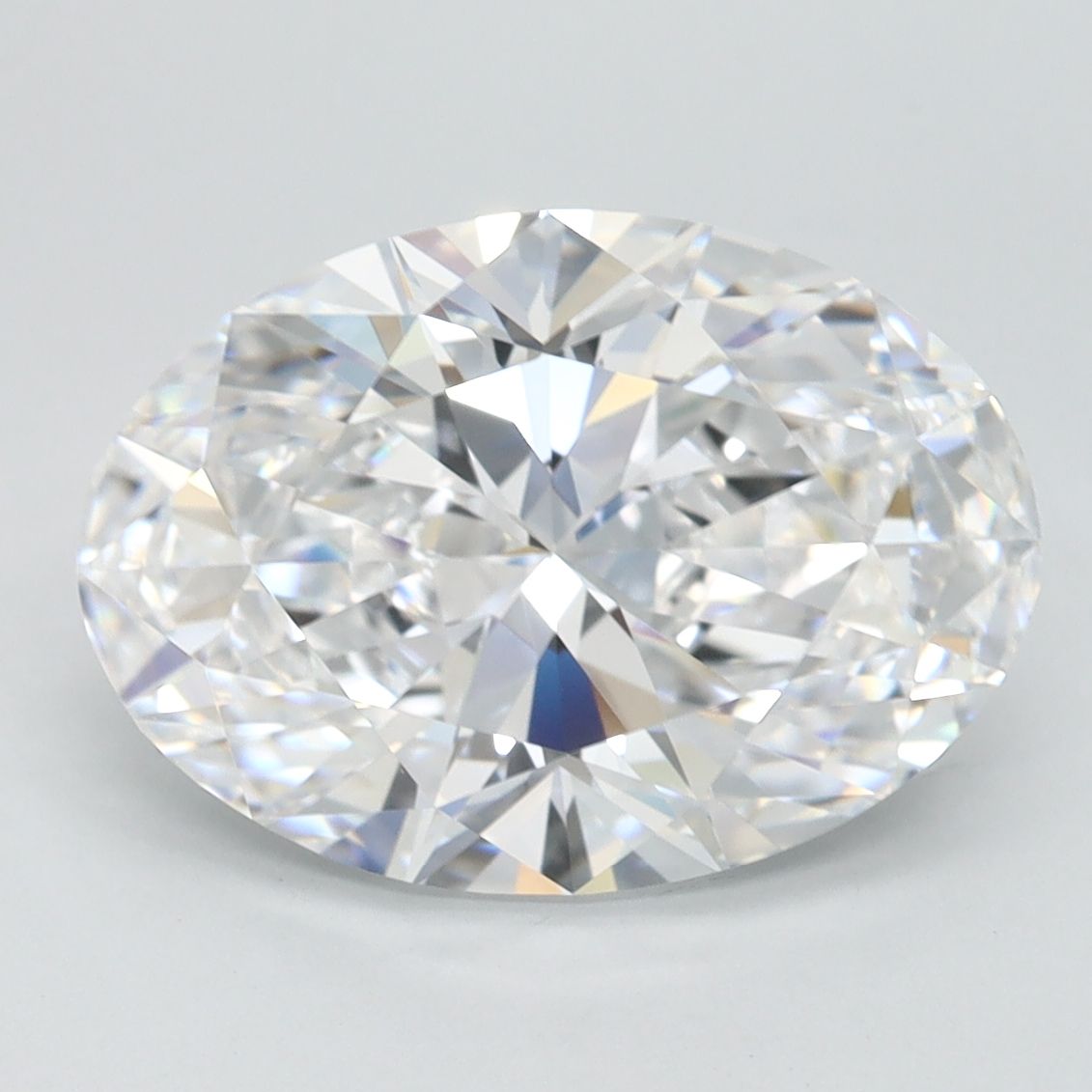 3.08 ct. oval Lab Grown Diamond front image