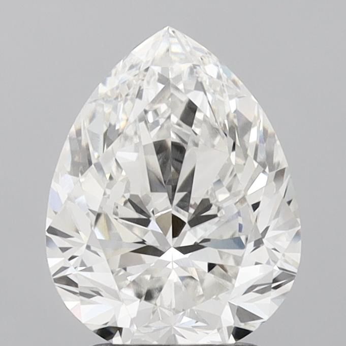 2.50 ct. pear Lab Grown Diamond front image