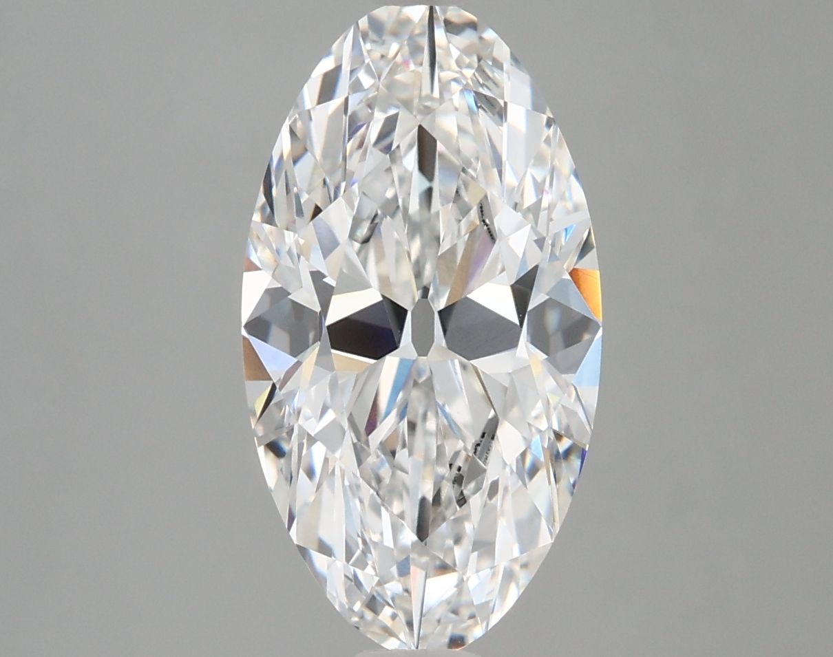 3.68 ct. oval Lab Grown Diamond front image