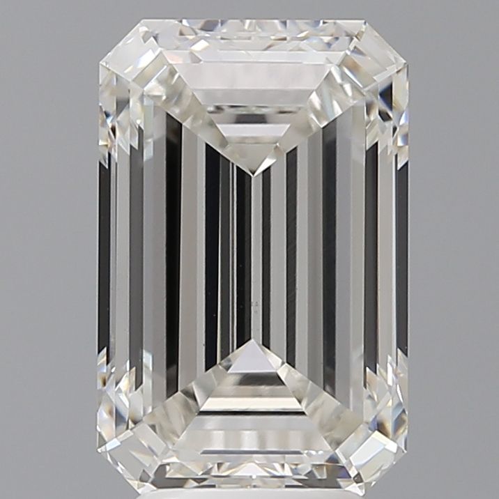 5.02 ct. emerald Lab Grown Diamond front image