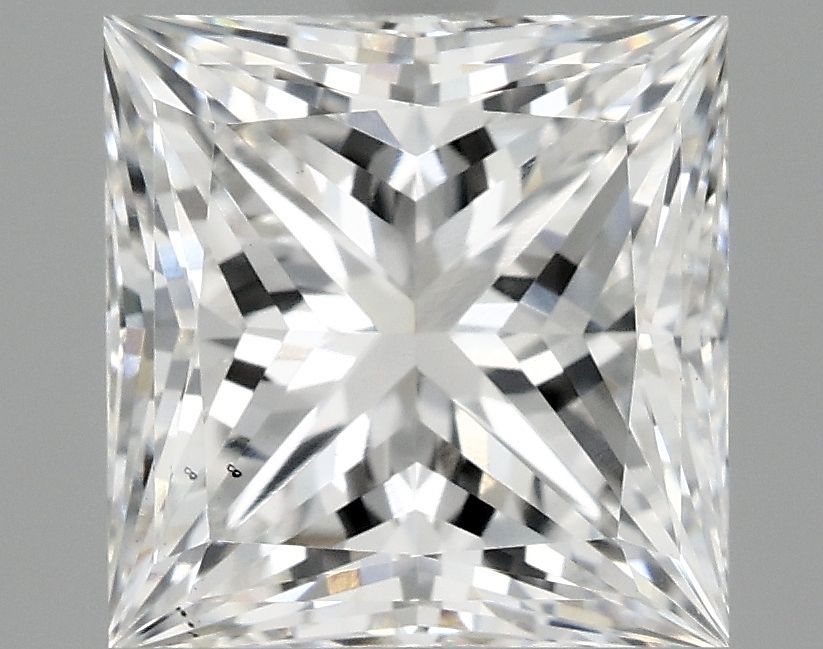 3.08 ct. princess Lab Grown Diamond front image