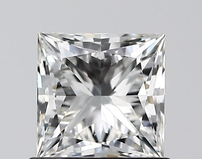 0.90 ct. princess Lab Grown Diamond front image