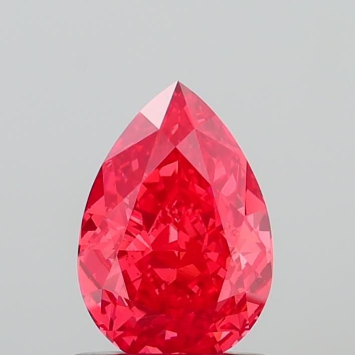 1.05 CT Fancy Vivid Red PEAR