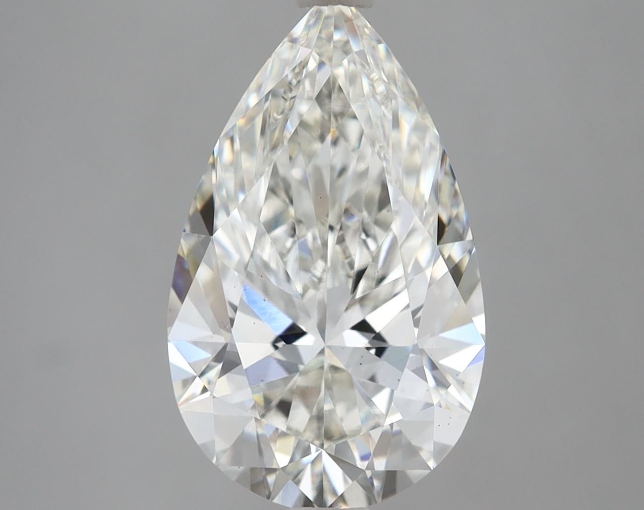 3.82 ct. pear Lab Grown Diamond front image