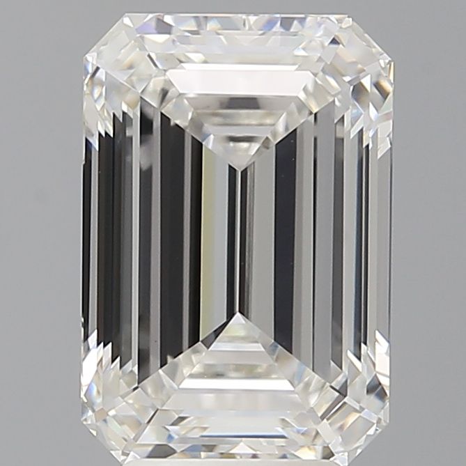 4.57 ct. emerald Lab Grown Diamond front image