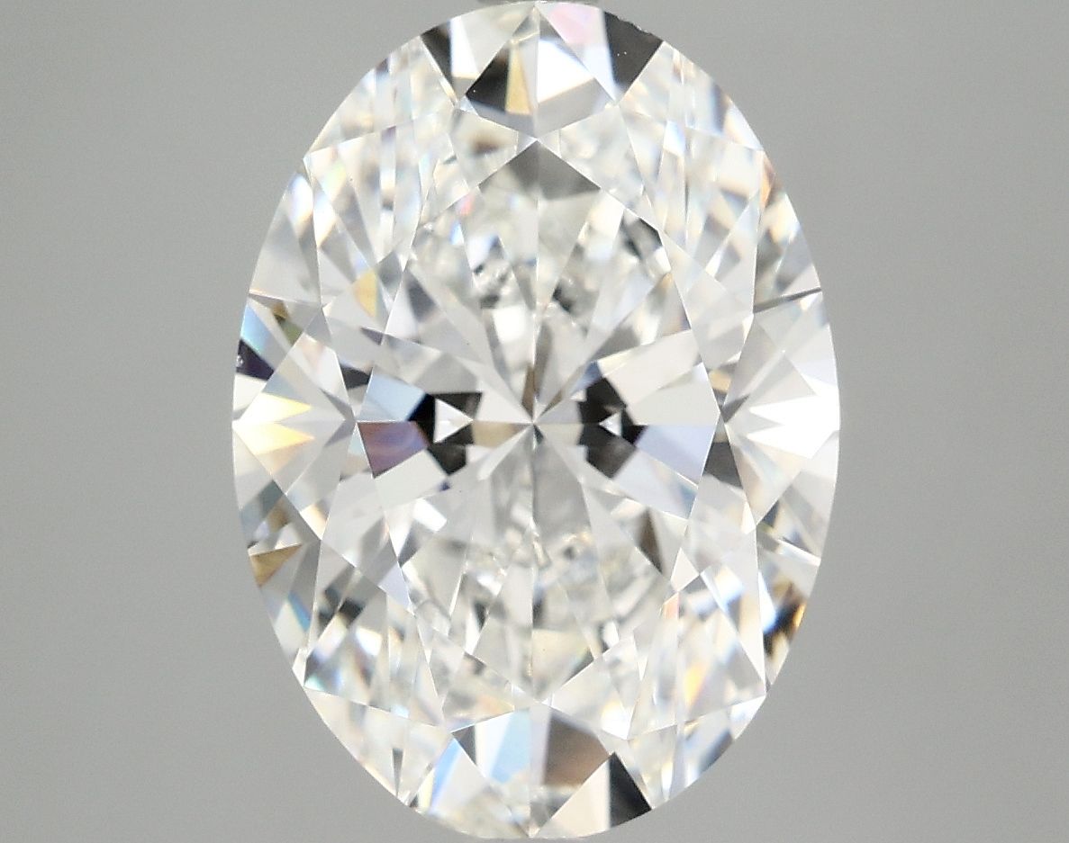 5.01 ct. oval Lab Grown Diamond front image